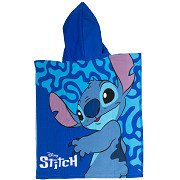 Handdoek Poncho Stitch Blauw 55x110cm