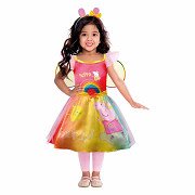 Peppa-Regenbogen-Kleid, Kinderkostüm – 2-3 Jahre