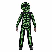 Kinderkostuum Glow in the Dark Skelet - 4-6 jaar