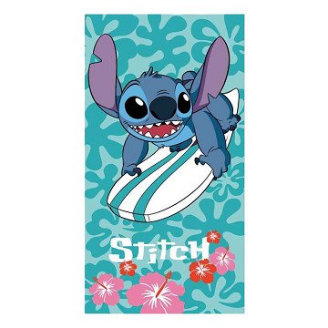 Stitch Beach Towel Surf - 70x140 cm