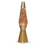 Lavalamp  Gold Glitter, 40cm