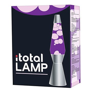 Lava lamp Silver/Purple, 40cm