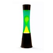 Lavalamp Zwart/Groen/Geel, 40cm