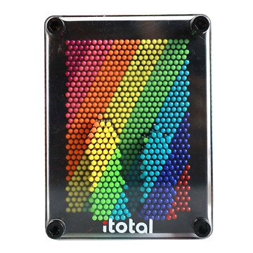 PinArt Regenbogenfarben Erstelle deinen eigenen 3D-Druck