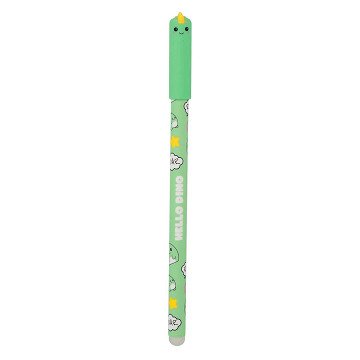 Erasable Ballpoint Pen with Cap Hello Dino