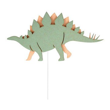 Van Tjalle en Jasper - Dino Wandlamp Stegosaurus - Hout