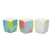 Paper Party Snack Boxes Small, 6 pcs.