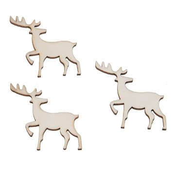 Houten Rendieren, 30st.