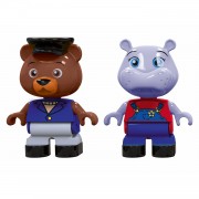 Aquaplay 234 - Play Figures Bear and Hippo