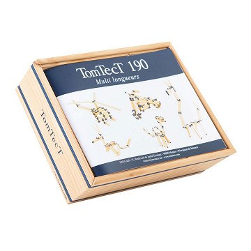 TomTecT Building Planks and Connections, 190pcs.