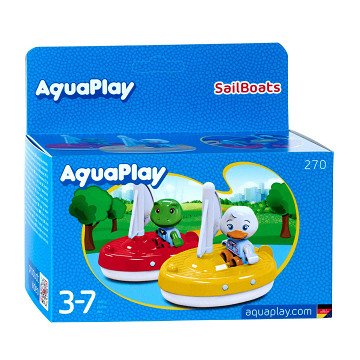 BIG AquaPlay 270 - Zeilbootjes & Figuurtjes, 2st.