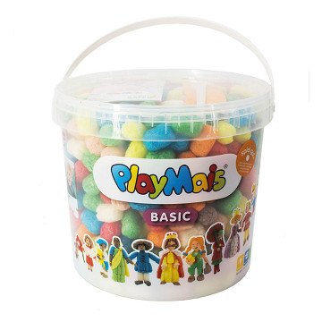 PlayMais Basic Bucket 5 Liter (> 500 Pieces)