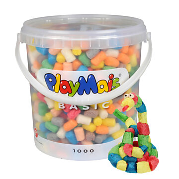 PlayMais Basic Bucket 10 Liters (> 1000 Pieces)