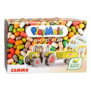 PlayMais FUN TO PLAY Bastel-Set – 550 Bunte Mais-Teile, 10 Vorlagen, Für Kinder Ab 3, Fördert Kreativität