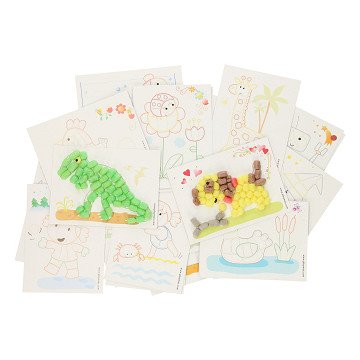 PlayMais Decorating Cards, 24pcs.