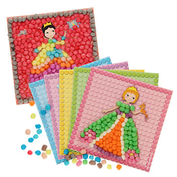 PlayMais Mosaic Cards Decorate Princess