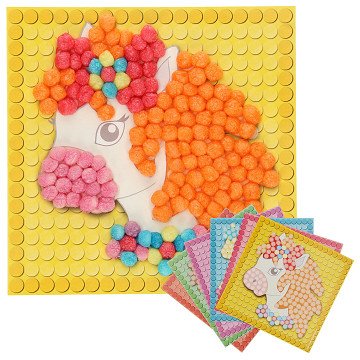 Playmais Mosaikkarten Traumpony dekorieren