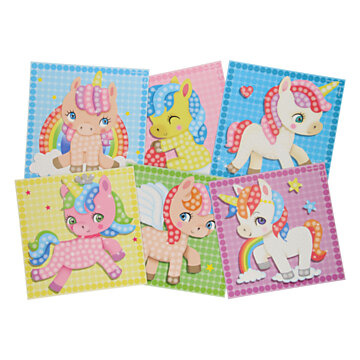 PlayMais Mosaic Cards Decorating Unicorn
