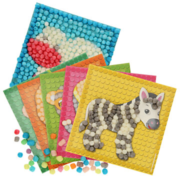 PlayMais Mosaic Cards Decorate Zoo