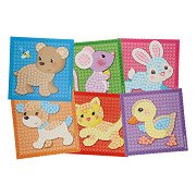 Playmais Mosaikkarten verzieren Little Friends