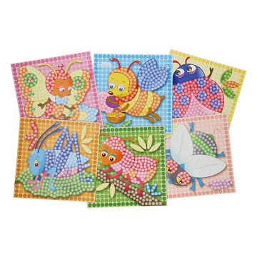 PlayMais Mosaic Cards Decorate Insects