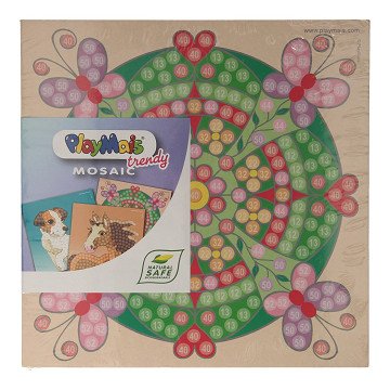 Playmais Mosaikkarten Dekorieren Trendy Mandala