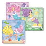 PlayMais Mosaic Cards Decorate Dream Mermaid