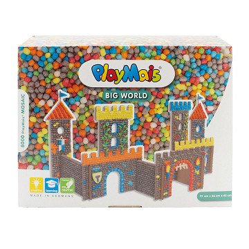 PlayMais Mosaic Big Castle (>8,000 Pieces)