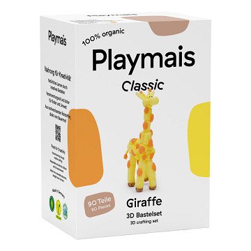Playmais Classic 3D Giraffe - 90 Pieces