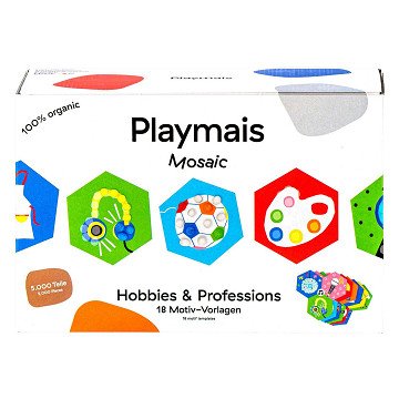 Playmais Mosaic Hobbies and Professions Craft Kit - 5000 Pieces