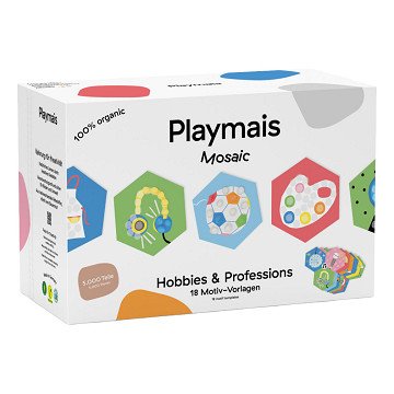Playmais Mosaik-Bastelset „Hobbys und Berufe“ – 5000 Teile