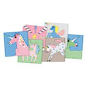 Playmais Mosaic Kaarten Versieren Eenhoorn