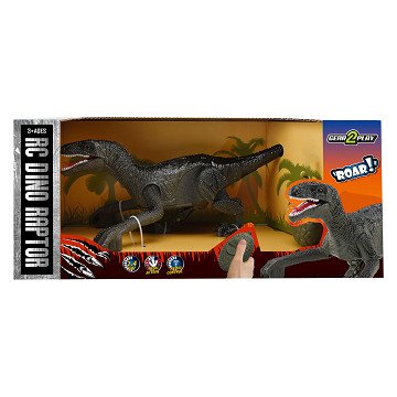 Gear2Play RC 2.4GHz Controllable Dino Raptor Robot