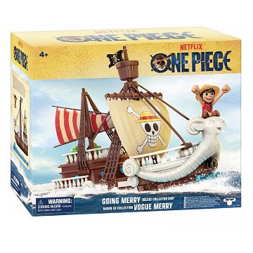 One Piece Going Merry Deluxe-Schiff mit Spielfigur
