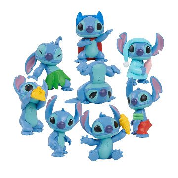 Disney Stitch – Set mit 8 Spielzeugfiguren