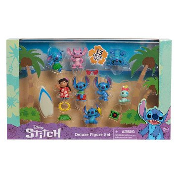 Stitch Deluxe Figuren-Spielset, 13-tlg.