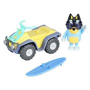 Bluey Beach Quad Play Figure