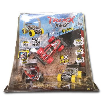 Trixx 360 Stunt Ramp with Stunt Cars