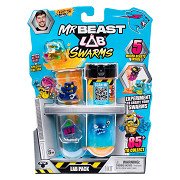 MrBeast Lab Swarms Serie 2 Atomic Series Actionfigur, 5er-Pack