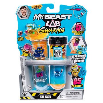 MrBeast Lab Swarms Series 2 Atomic Series Action Figure, 5-Pack