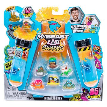 MrBeast Lab Swarms Series 2 Atomic Series Action Figure, 12-pack