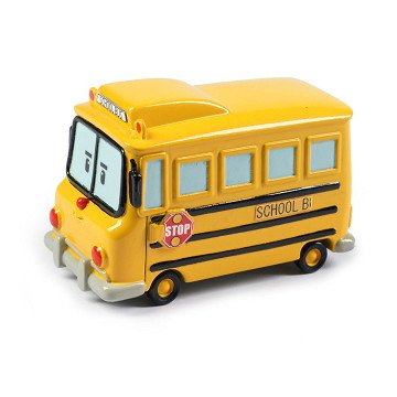 Robocar Poli Die-Cast - School Bus