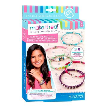 Make It Real - Regenboog Armbandjes Maken