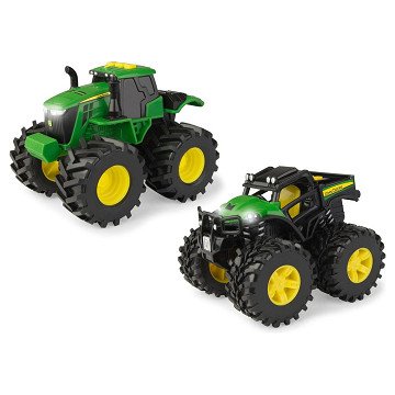 John Deere Monstertruck en Tractor Speelset