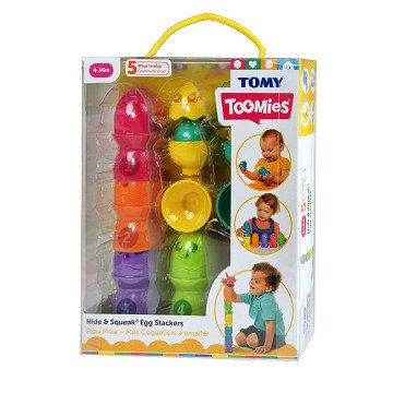 Tomy Hide and Squeak Eggs