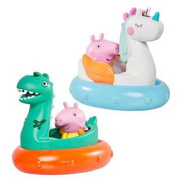 Tomy Peppa Pig with Boat Bath Toys