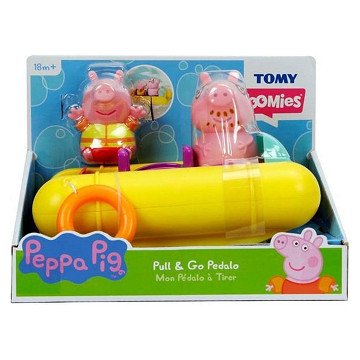 Tomy Pedal Boats with Peppa Pig