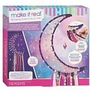 Make it Real Moon Dreamcatcher with Lights Making