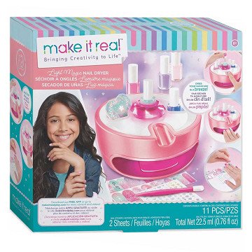 Machen Sie es zu einem echten magischen Nageltrockner mit Nagellack