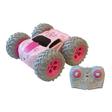 RC Flip 360 Stunt Racer Roze